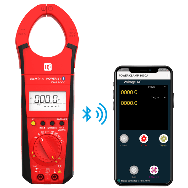 RISHABH 400A AC/DC BT Power Clamp Meter