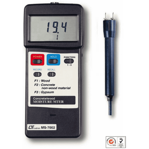 LUTRON MS-7002 Concrete/Wood Moisture Meter