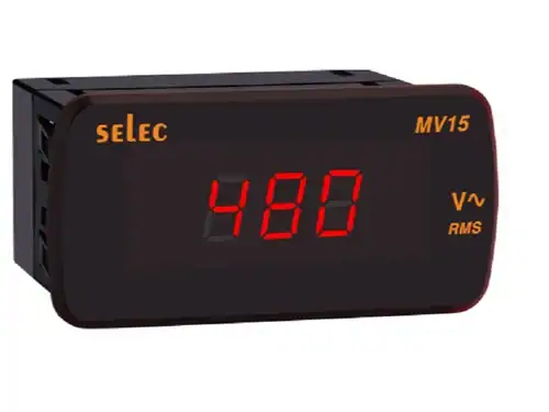SELEC MV15 Digital Voltmeter