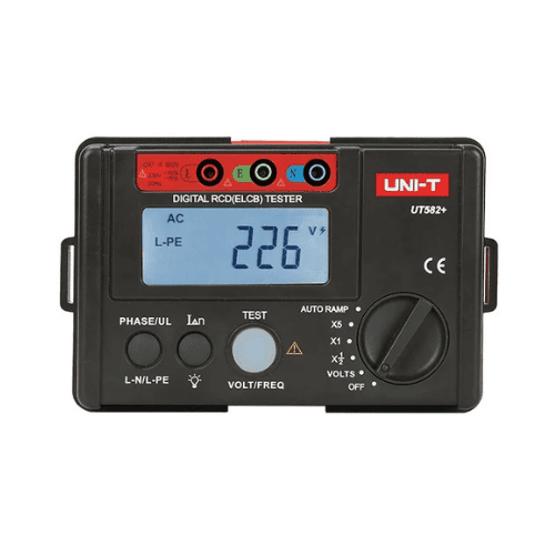 UNI-T UT582+ Digital RCD (ELCB) Tester